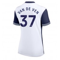 Camisa de time de futebol Tottenham Hotspur Micky van de Ven #37 Replicas 1º Equipamento Feminina 2024-25 Manga Curta